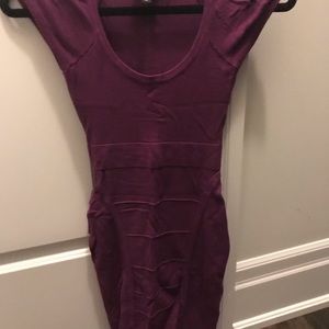 bondage body con dress